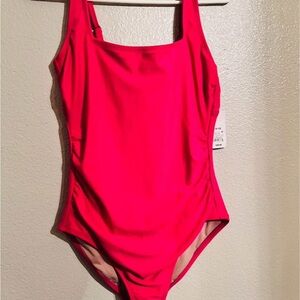 Vibrant Pink One-Piece Swimsuit